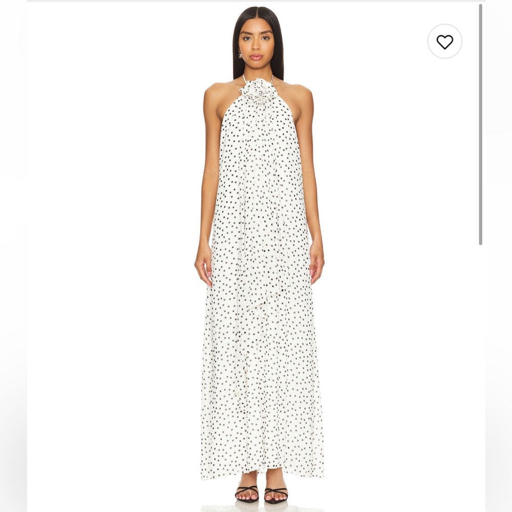 Revolve- Majorelle halter dress